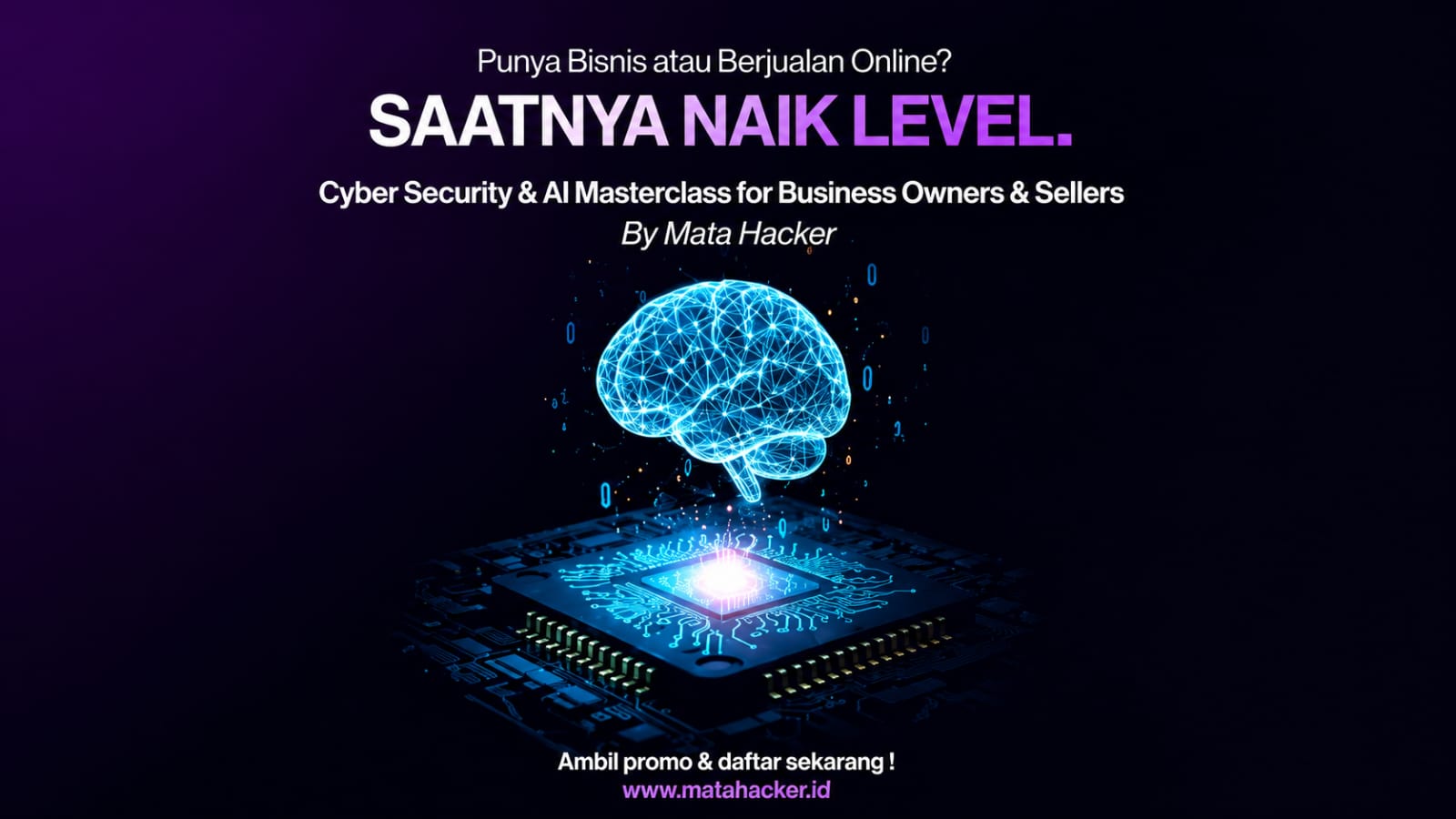 Cyber Security & AI Masterclass for Business Owners & Sellers